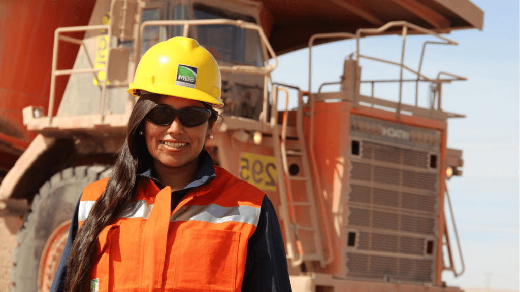 participación femenina Codelco Gabriela Mistral minería
